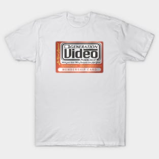 Generation Video Podcast Color Logo T-Shirt